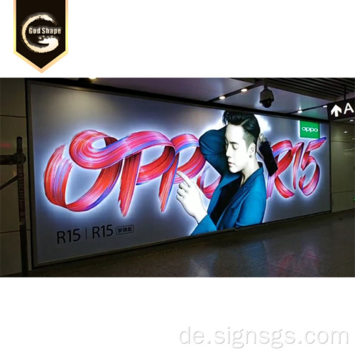 Benutzerdefinierte Pantalla LED Publicitaria Werbung Light Box